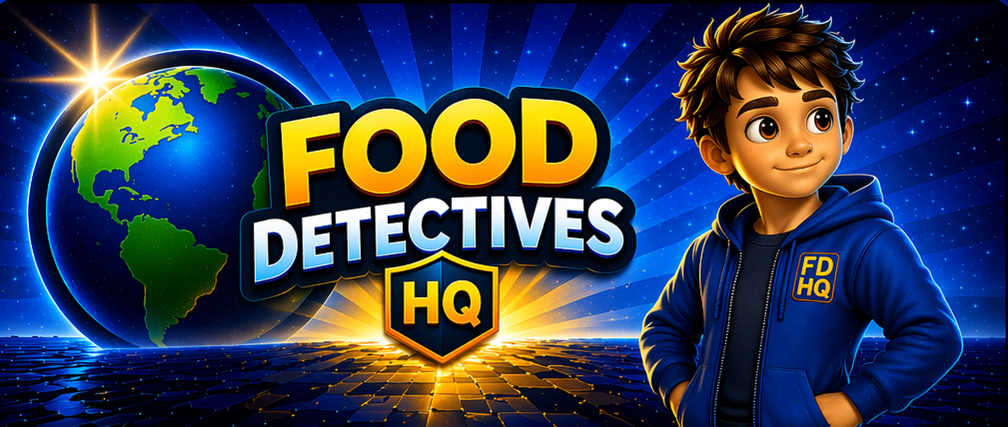 Food Detectives HQ splash screen